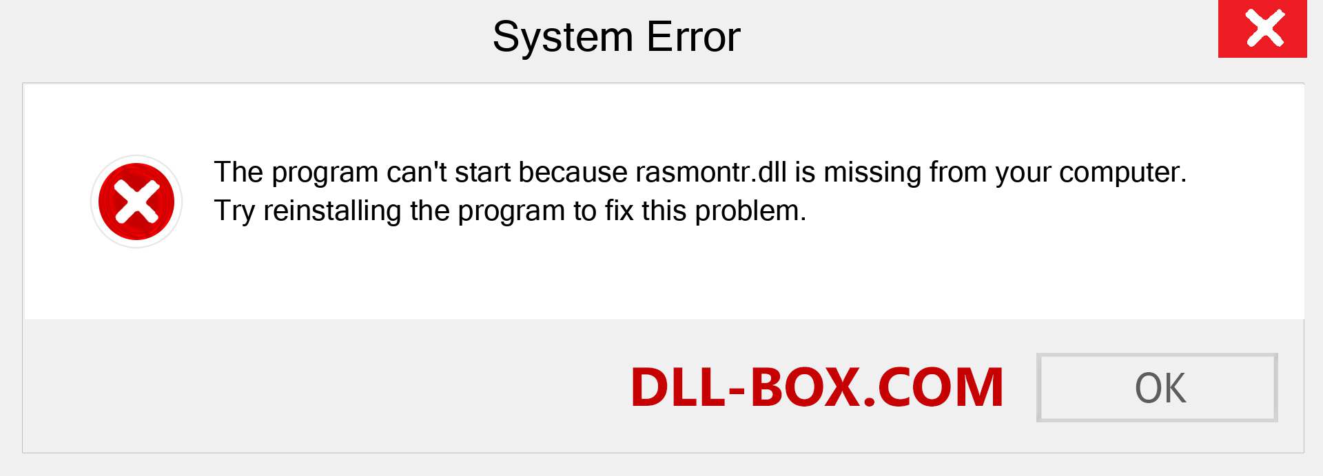  rasmontr.dll file is missing?. Download for Windows 7, 8, 10 - Fix  rasmontr dll Missing Error on Windows, photos, images