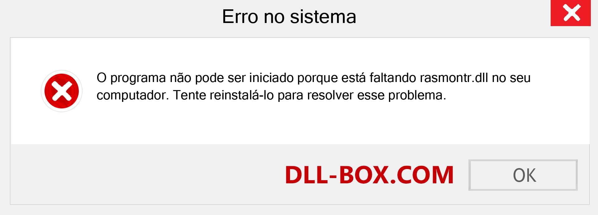 Arquivo rasmontr.dll ausente ?. Download para Windows 7, 8, 10 - Correção de erro ausente rasmontr dll no Windows, fotos, imagens